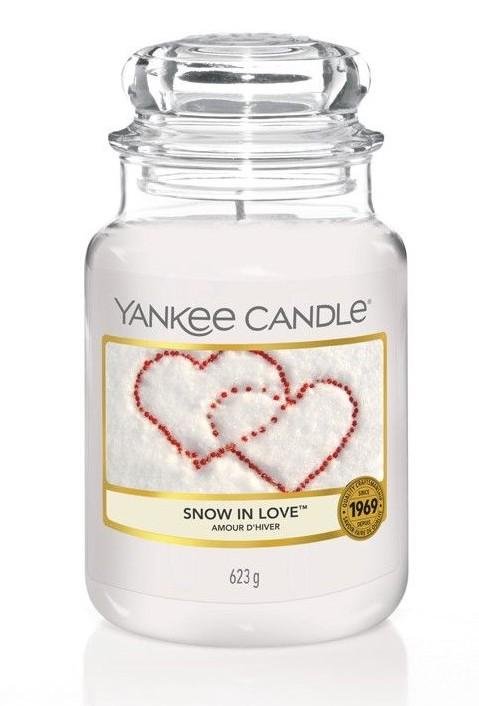 neuveden: YANKEE CANDLE Snow in Love svíčka 625g