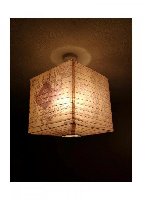 neuveden: Harry Potter Stínidlo papírové - Pobertův plánek