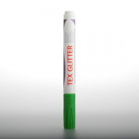 neuveden: DARWI TEX GLITTER fixa na textil - Světle zelená 6 ml neuveden: DARWI TEX GLITTER fixa na textil - Světle zelená 6 ml