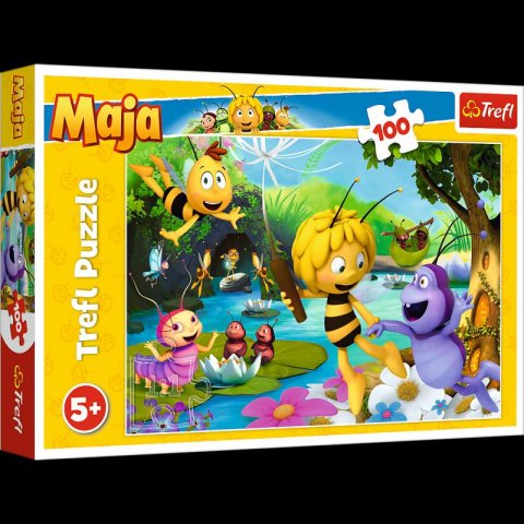 neuveden: Trefl Puzzle Včelka Mája / 100 dílků