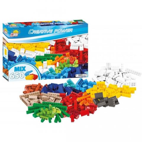 neuveden: Stavebnice COBI 20651 Creative Power Sada kostek 650 kusů