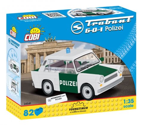 neuveden: Stavebnice COBI 24541 Trabant 601 Polizai/82 kostek