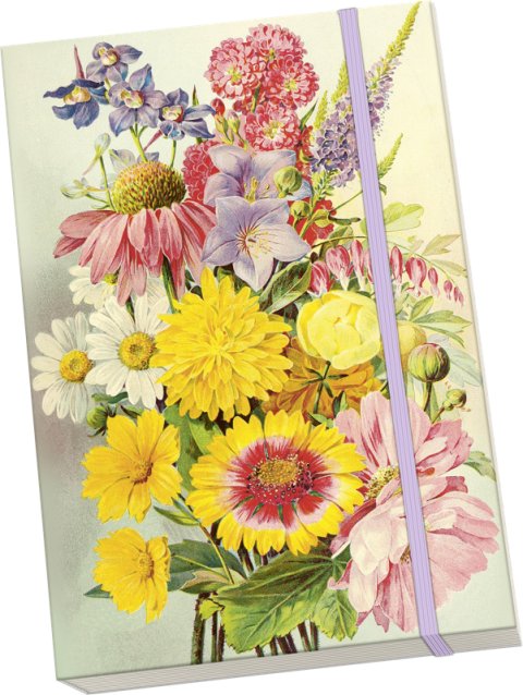 -: Notýsek Summer Bouquets