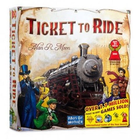neuveden: Ticket to Ride - Společenská hra