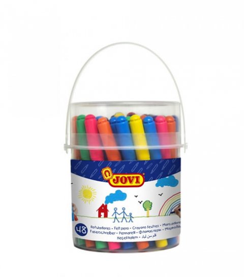 neuveden: JOVI fixy hrubé MAXI 48 ks neuveden: JOVI fixy hrubé MAXI 48 ks