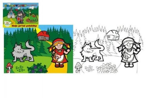 neuveden: Moje první pohádky - Omalovánky neuveden: Moje první pohádky - Omalovánky