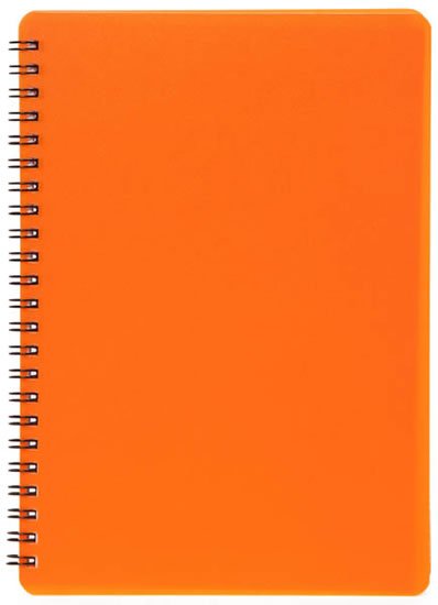 neuveden: Plastic blok NEON oranžový A5, linka, 60 listů neuveden: Plastic blok NEON oranžový A5, linka, 60 listů