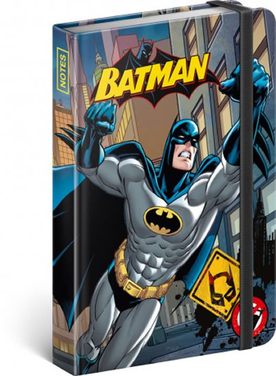 neuveden: Notes - Batman – Power, linkovaný, 10,5 x 15,8 cm