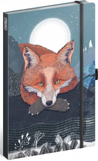 neuveden: Notes Animalium - Lucie Jenčíková, linkovaný, 13 × 21 cm