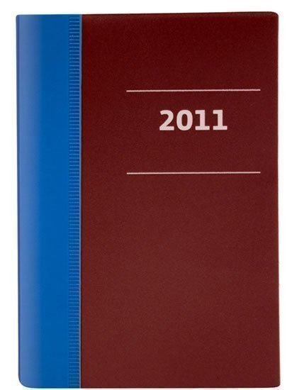 neuveden: Diář 2011 kapesní - Milano měsíční - azure blue