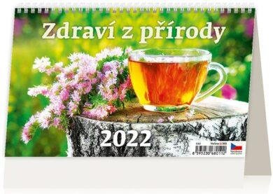 neuveden: Kalendář stolní 2022 - Zdraví z přírody