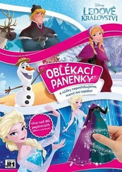 Disney Walt: Ledové království - Oblékací panenky