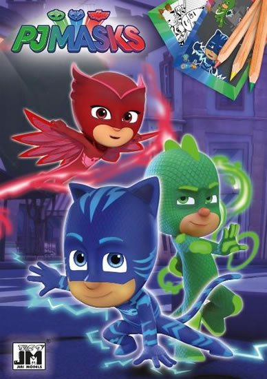 neuveden: PJ Masks - Omalovánky A5+