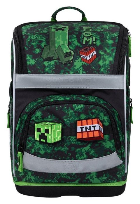 -: BAAGL Školní aktovka Zippy Plus Minecraft Boom