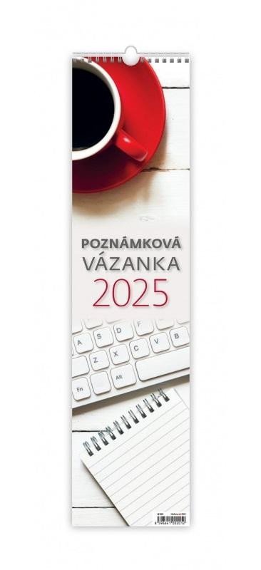 neuveden: Kalendář nástěnný 2025 - Poznámková vázanka