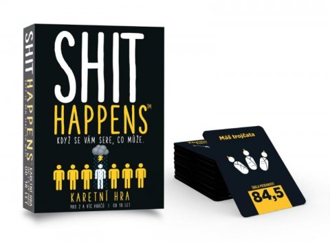 neuveden: Shit Happens CZ - karetní hra