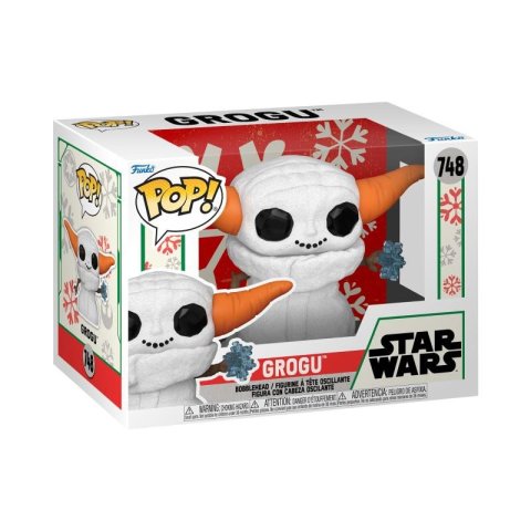 neuveden: Funko POP Star Wars: Grogu Snowman (Holiday)