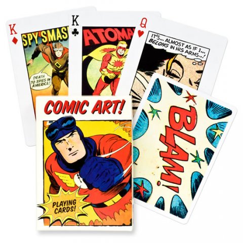 neuveden: Piatnik Poker - Vintage Comic Art