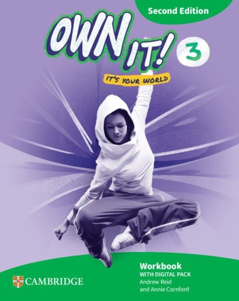 -: Own It! Level 3 Workbook With Digital Pack Second Edition