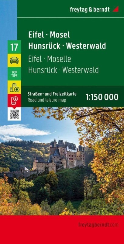 neuveden: Eifel-Moselle-Hunsrück-Westerwald 1:150 000 / automapa