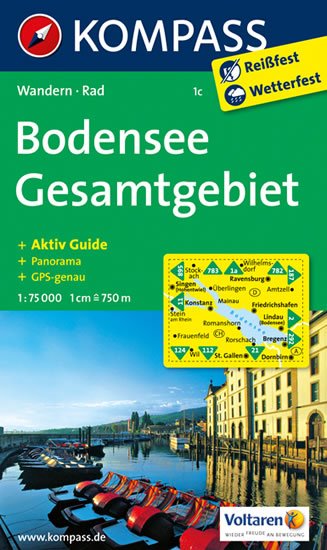 neuveden: Bodensee Gesamtgebiet 1c NKOM 1:75T