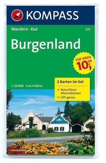 neuveden: Burgenland 227 ,2 mapy / 1:50T NKOM
