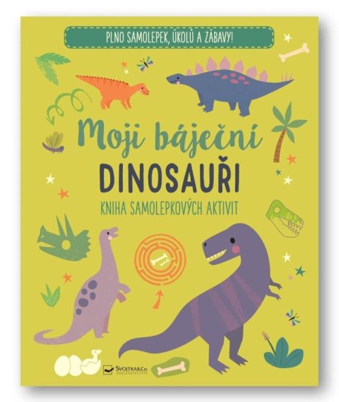 neuveden: Moji báječní dinosauři - Kniha samolepkových aktivit neuveden: Moji báječní dinosauři - Kniha samolepkových aktivit