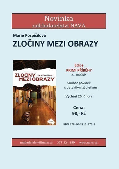 Pospíšilová Marie: Zločiny mezi obrazy