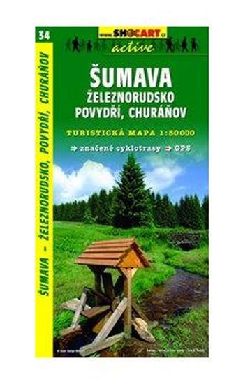 neuveden: SC 034 Šumava Železnorudsko, Povydří, Churáňov 1:50 000