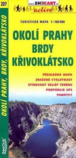 neuveden: SC 207 Okolí Prahy, Brdy, Křivoklátsko 1:100 000