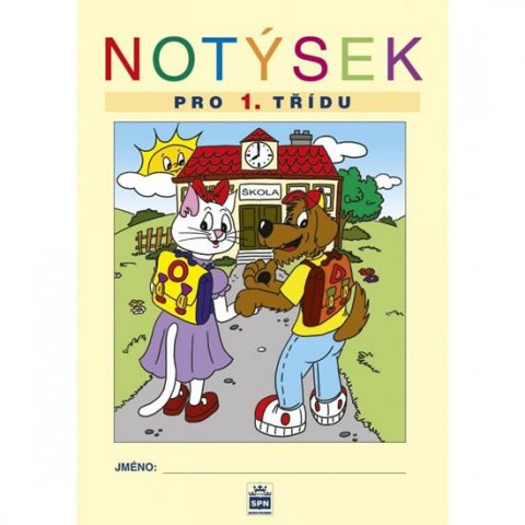 neuveden: Notýsek pro 1. třídu
