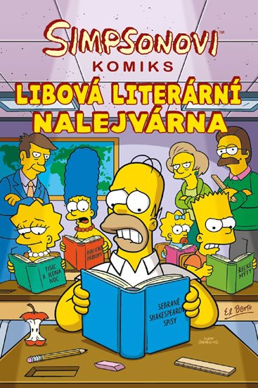 Groening Matt: Simpsonovi Libová literární nalejvárna Groening Matt: Simpsonovi Libová literární nalejvárna