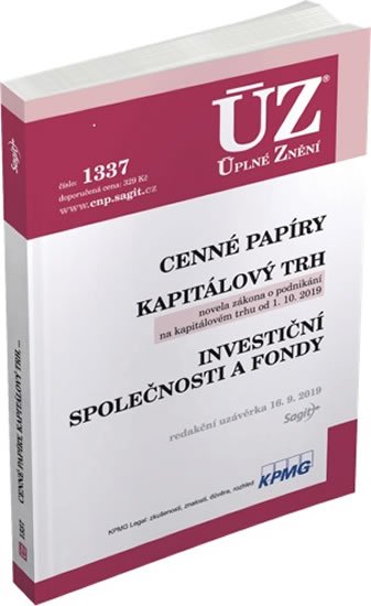 neuveden: ÚZ 1337 Cenné papíry