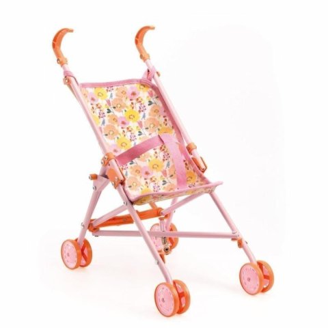 neuveden: DJECO Pomea Kočárek pro panenky - Flowers
