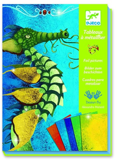 neuveden: Djeco Výtvarná sada s foliemi Draci