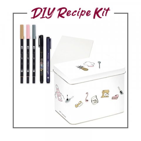 neuveden: Tombow Sada DIY Recipe kit - Kuchařka