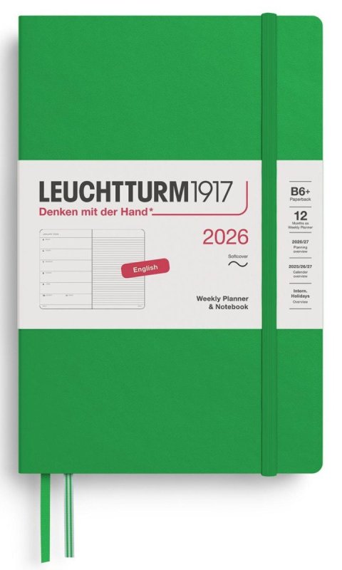 neuveden: Weekly Planner & Notebook 2026 Paperback (B6+) Spring Leaf neuveden: Weekly Planner & Notebook 2026 Paperback (B6+) Spring Leaf