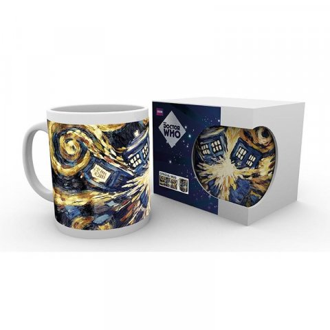 neuveden: Doctor Who Keramický hrnek - Exploding Tardis (objem 320 ml)