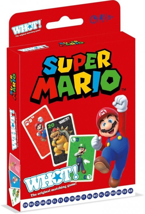 neuveden: WHOT Super Mario CZ - karetní hra typu UNO