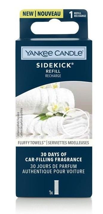 neuveden: YANKEE CANDLE Sidekick Fluffy Towels - vůně do auta náhradní náplň