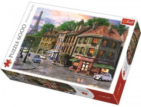 neuveden: Trefl Puzzle Ulice Paříže / 6000 dílků