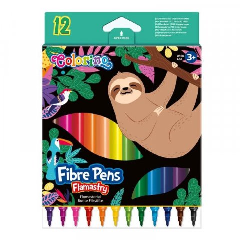 neuveden: Colorino fixy Wildkid 12 barev