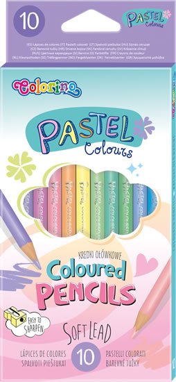 neuveden: Pastel - kulaté pastelky 10 barev
