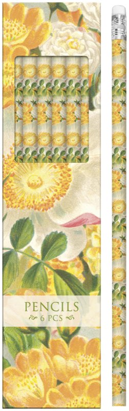 -: Dárkové balení tužek Roses - Yellow