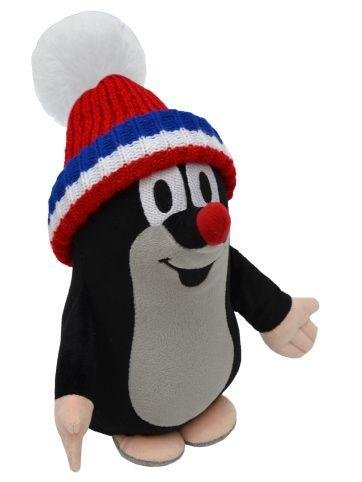 Miler Zdeněk: Krtek 25cm kulich červený-trikolóra