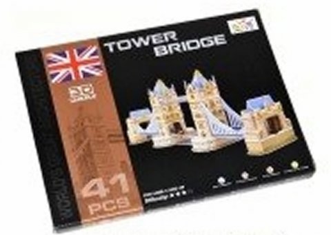 neuveden: Puzzle 3D - Tower Bridge (41 dílků)