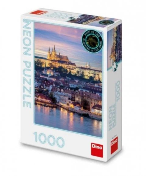neuveden: Puzzle Hradčany 1000 dílků neon
