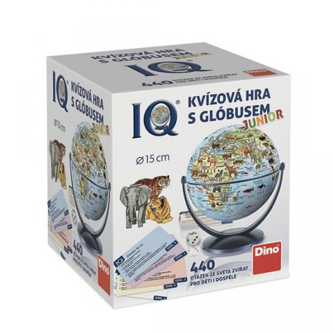 neuveden: IQ Junior - Kvízová hra s glóbusem: 440 otázek ze světa zvířat pro děti i d neuveden: IQ Junior - Kvízová hra s glóbusem: 440 otázek ze světa zvířat pro děti i d