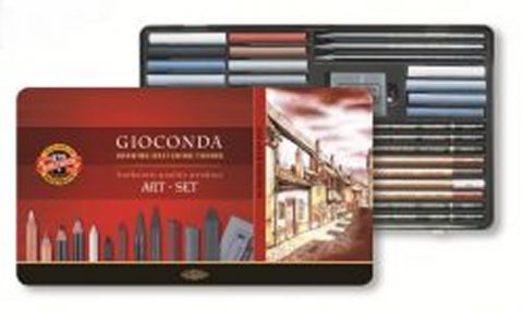 neuveden: Koh-i-noor kreslířská umělecká souprava GIOCONDA pro suchou kresbu 39 ks v neuveden: Koh-i-noor kreslířská umělecká souprava GIOCONDA pro suchou kresbu 39 ks v
