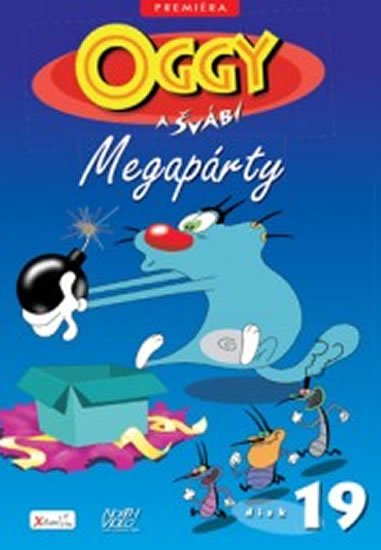 neuveden: Oggy a švábi 19./ Megapárty - DVD neuveden: Oggy a švábi 19./ Megapárty - DVD